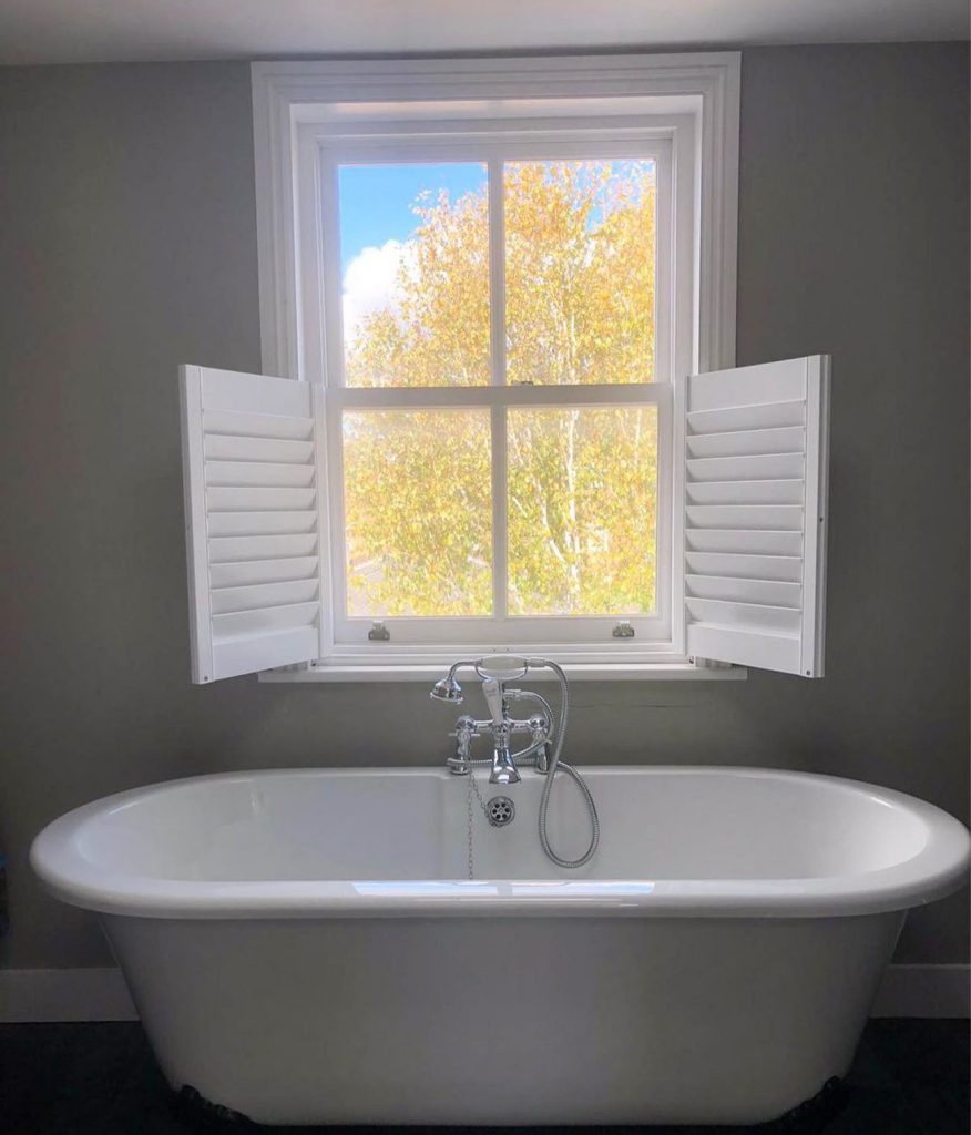 Java Cafe Style Shutters - Shutters and Shades